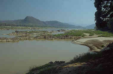 Mekong River near Houayxai, Bokeo Province, Laos