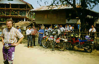 On Motorbike Tour in Laos.  (14.8 K)